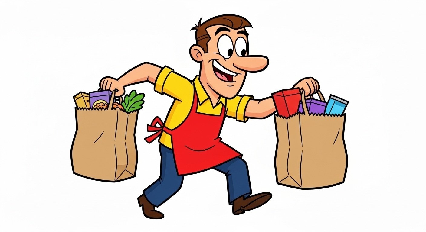 Yesterday I was at my local supermarket buying a large bag of Purina dog food for my loyal pet and was in the checkout queue when a woman behind me asked if I had a dog. What did she think I had, an content image